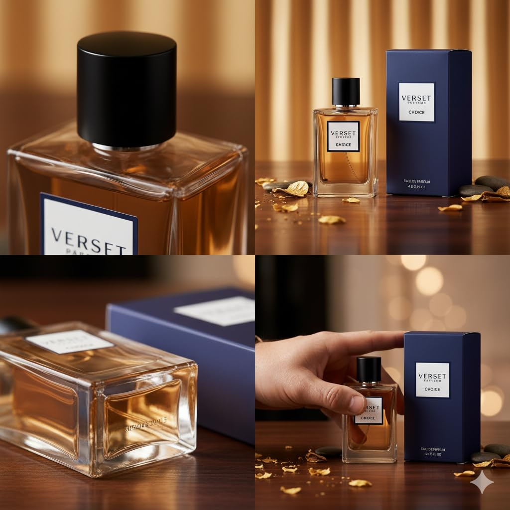 VERSET CHOICE by Verset Parfums 100mls – Premium Inspired Fragrance for Him, Everyday & Evening